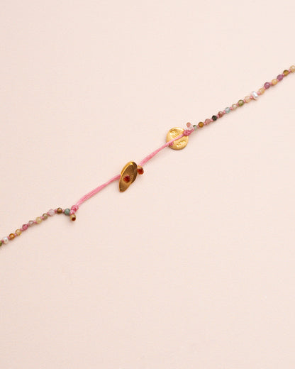 Necklace Smarties Long G Tourmaline