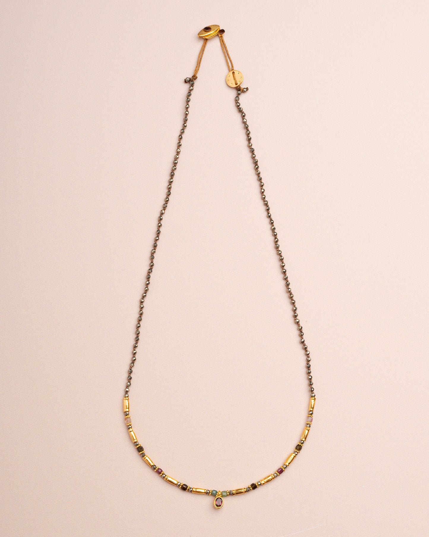 Necklace Melora Necklace Pyrite