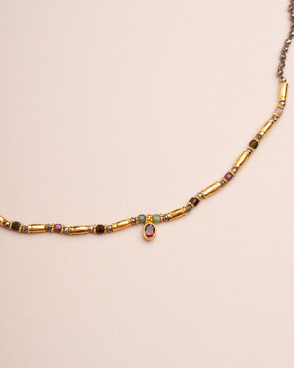 Necklace Melora Necklace Pyrite