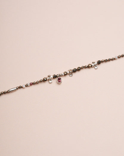 Necklace Papillon Neck S Pyrite