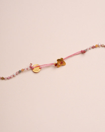 Necklace Papillon Necklac Tourmaline