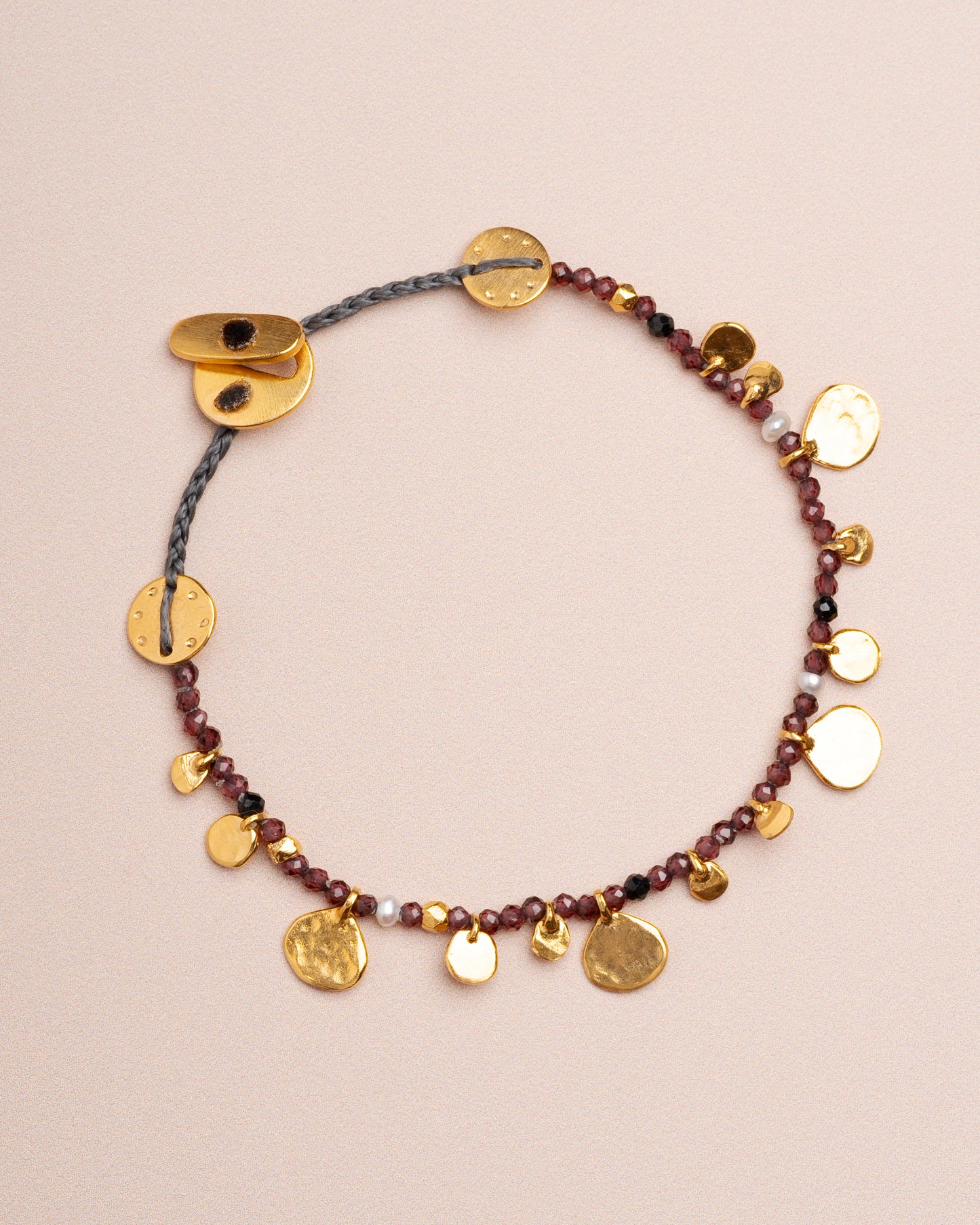 Bracelet Smarties Stone Ruby