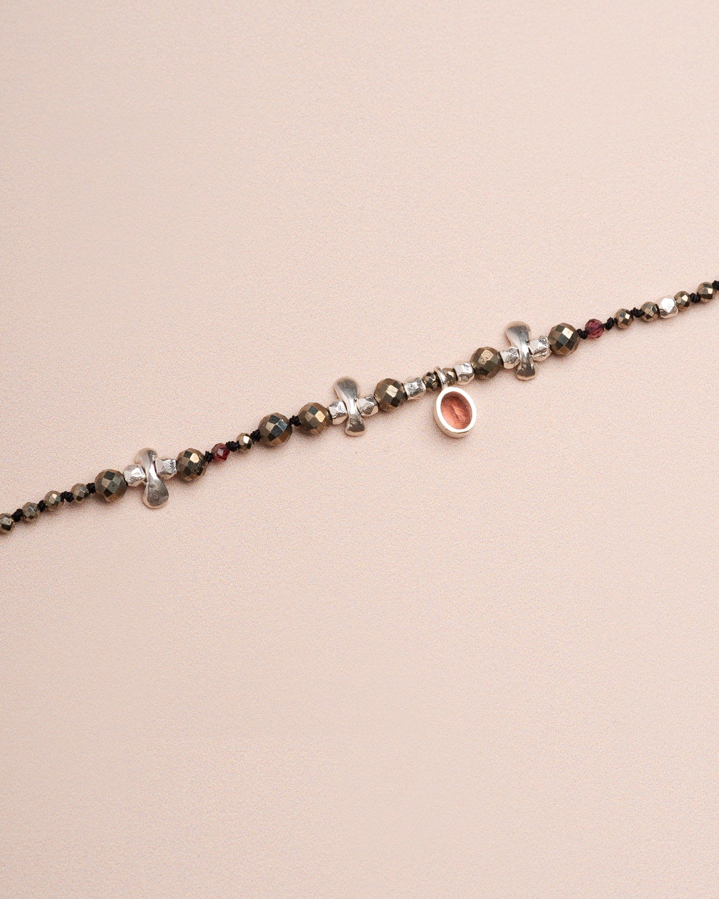 Bracelet Papillon Br S Pyrite