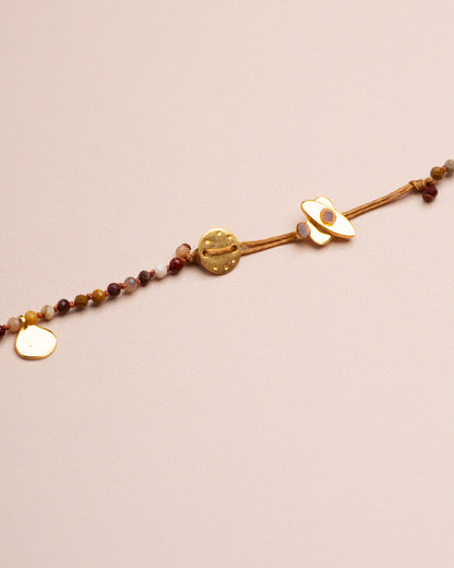 Necklace Smarties Necklac Mookaite-Jasper