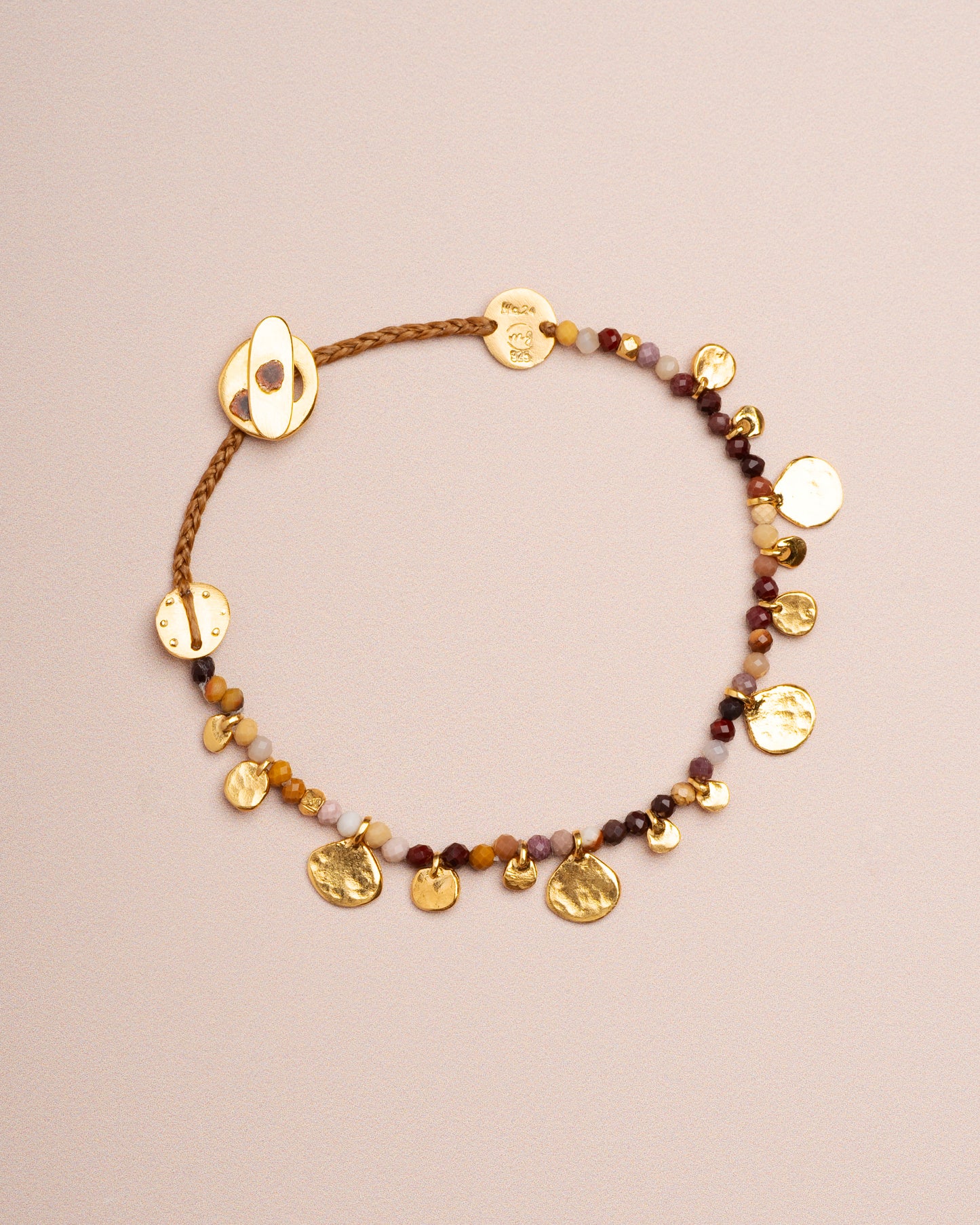 Bracelet Smarties Stone Mookaite-Jasper
