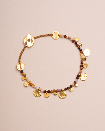 Bracelet Smarties Stone Mookaite-Jasper