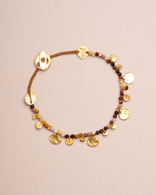 Bracelet Smarties Stone Mookaite-Jasper