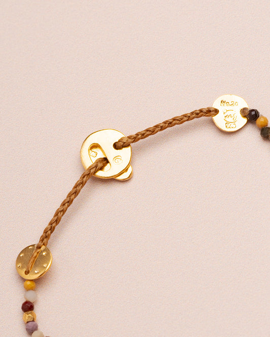 Bracelet Smarties Stone Mookaite-Jasper
