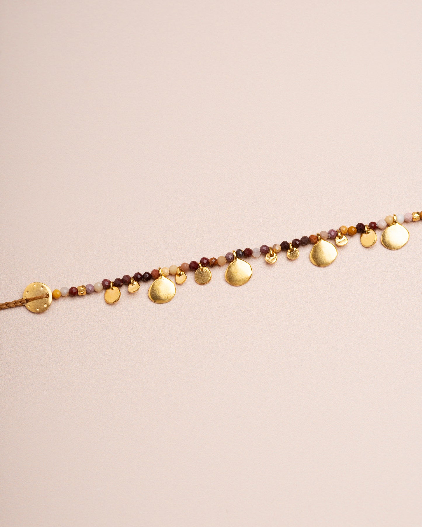 Bracelet Smarties Stone Mookaite-Jasper