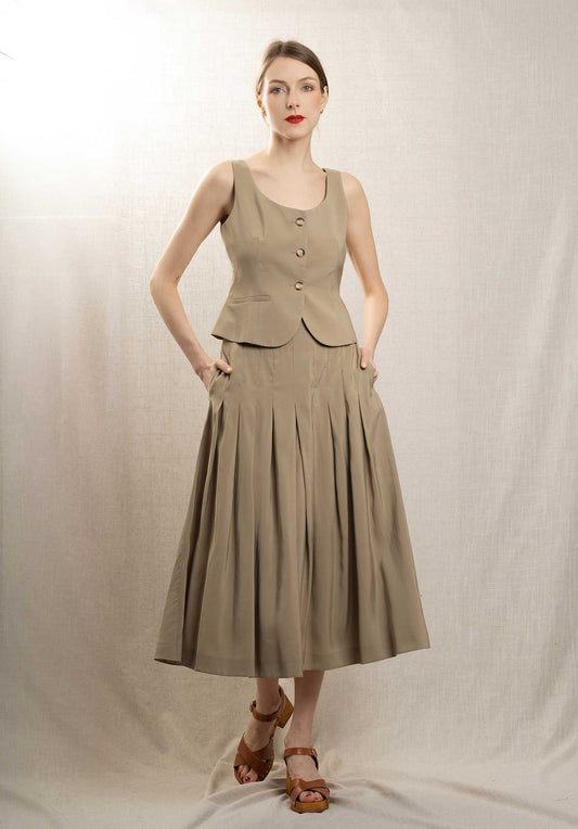 Skirt Elea Skirt Cammello