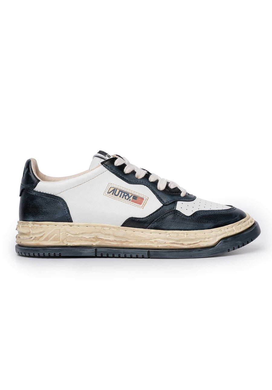 Sneaker Sup Vint Low Mm White-Black