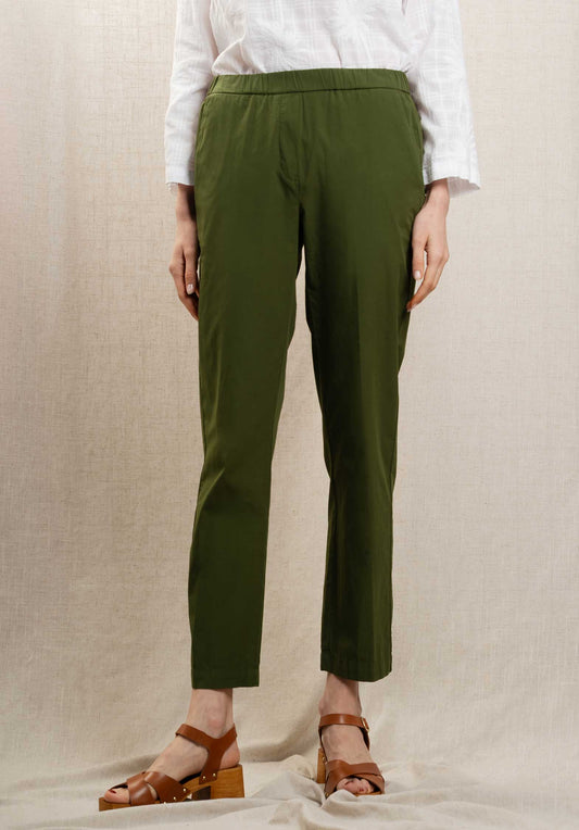 Diega | Wide-Leg Pacifio Pant - True Khaki True-Kaki