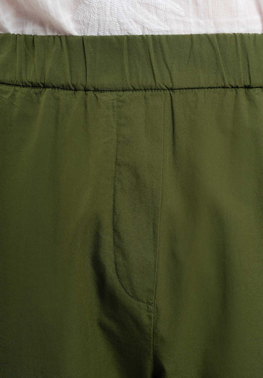 Diega | Wide-Leg Pacifio Pant - True Khaki True-Kaki