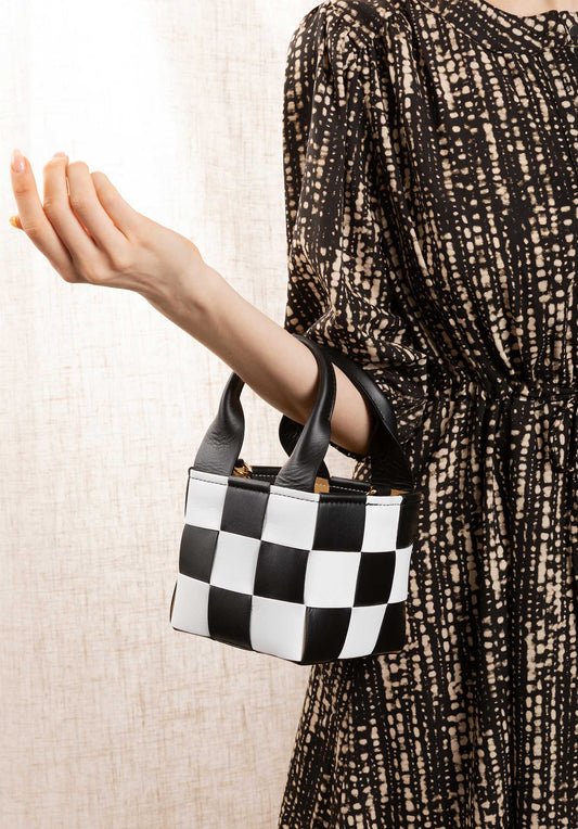 Crossbody Bag 399 Black-White