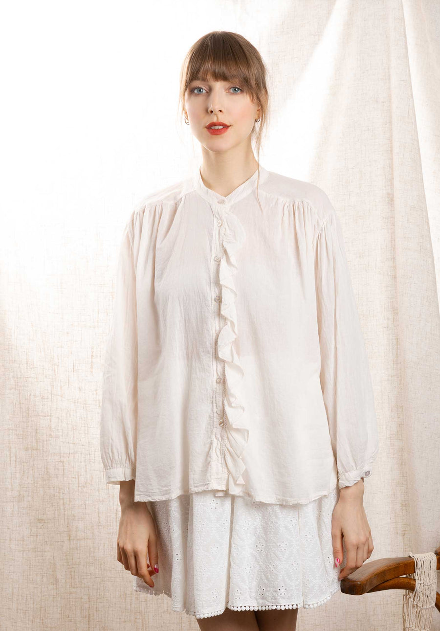 Blouse 19789 Beige