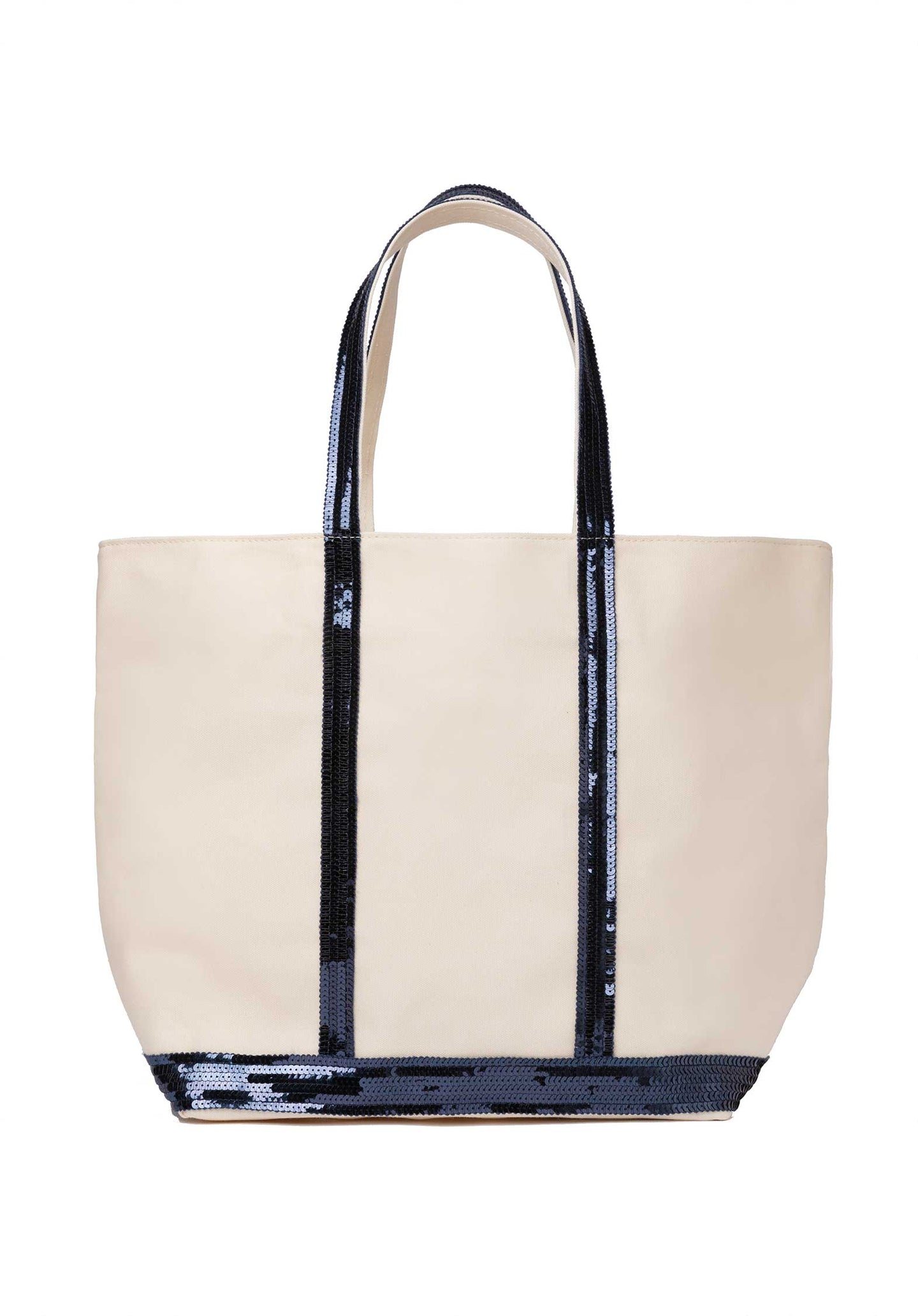 Tote Bag Ve01-v40409 Off-White-Navy