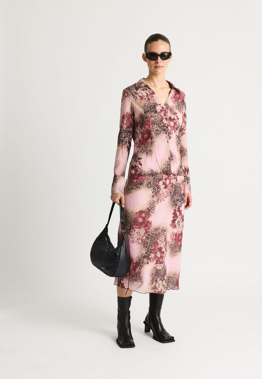 Blouse Karliers Blouse Multi-Pink