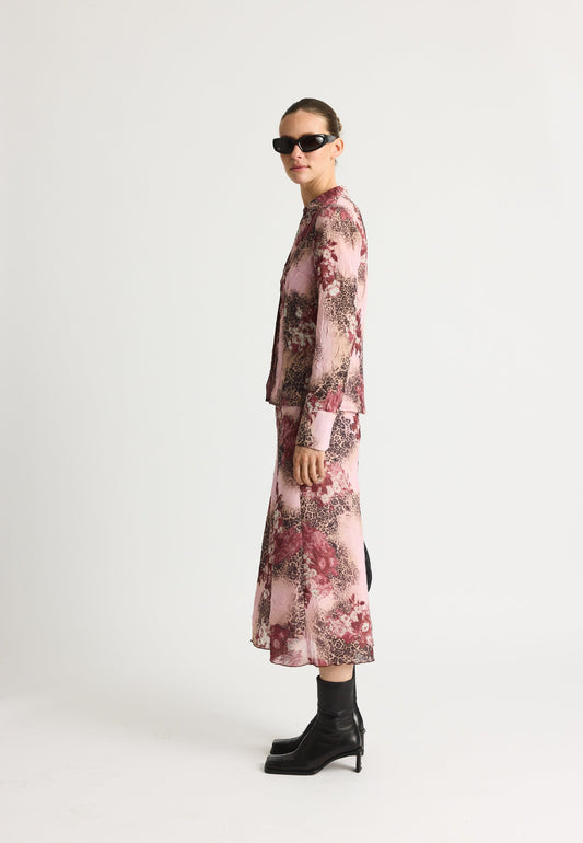 Blouse Karliers Blouse Multi-Pink