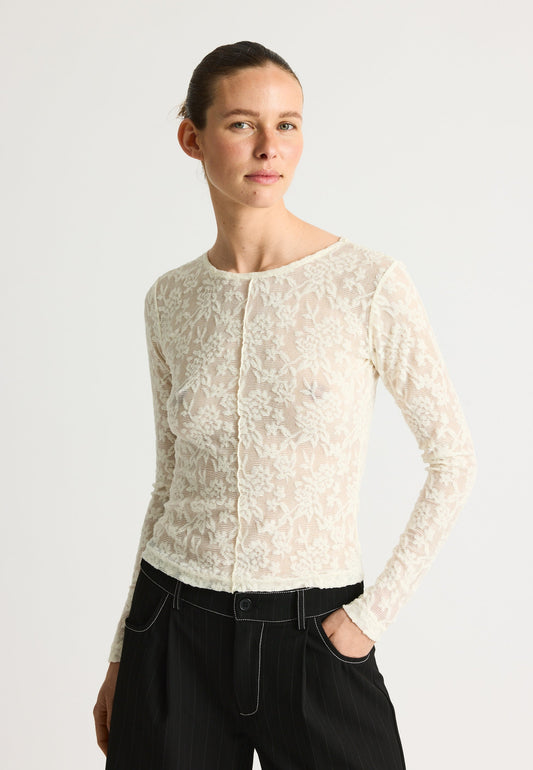 Sweatshirt Kitrs Blouse Broken-White