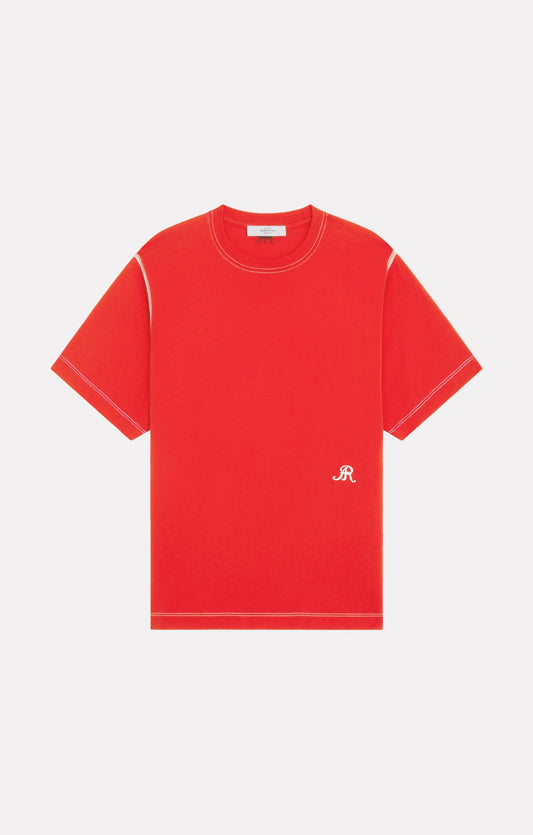 Roseanna Women’s Jerome Organic Cotton Jersey T-Shirt - Red Rouge