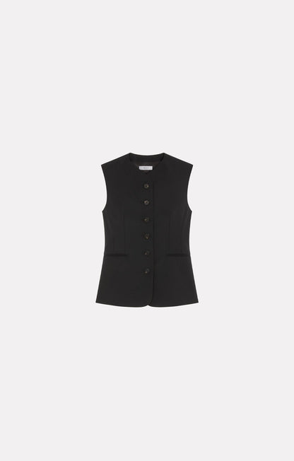 Gilet Jessie Marcello Charcoal