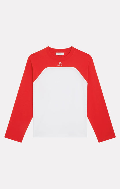 Roseanna Women's Sweatshirt Jump Jersey 100% Organic Cotton -  Red Rouge