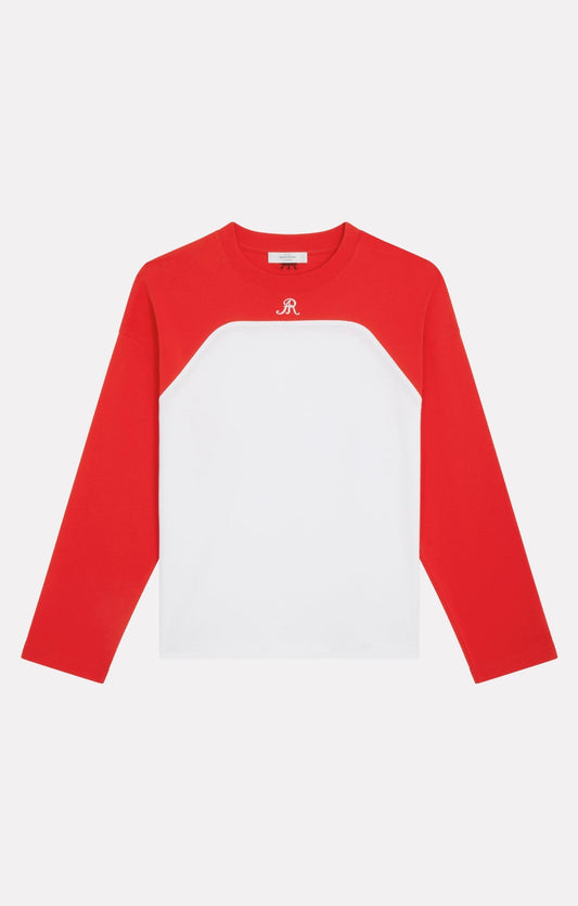 Roseanna Women's Sweatshirt Jump Jersey 100% Organic Cotton -  Red Rouge