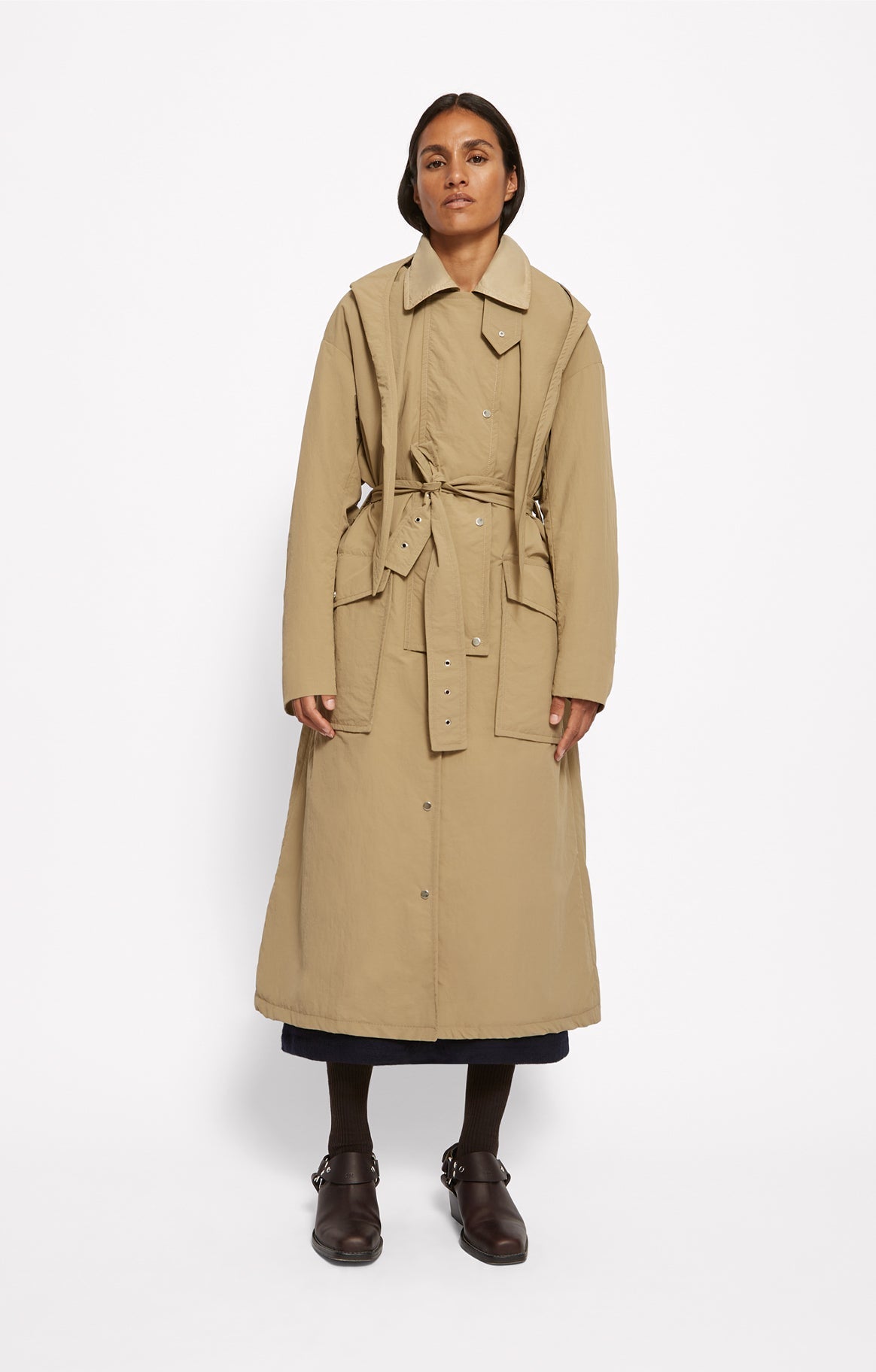 Coat Mind Pluie Beige