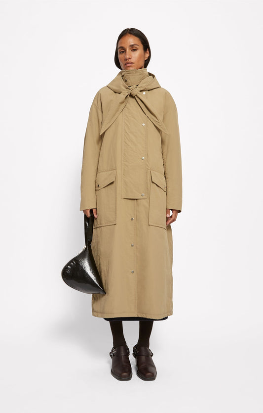 Coat Mind Pluie Beige