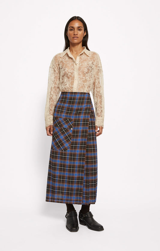 Skirt Vivi Kilt Bleu