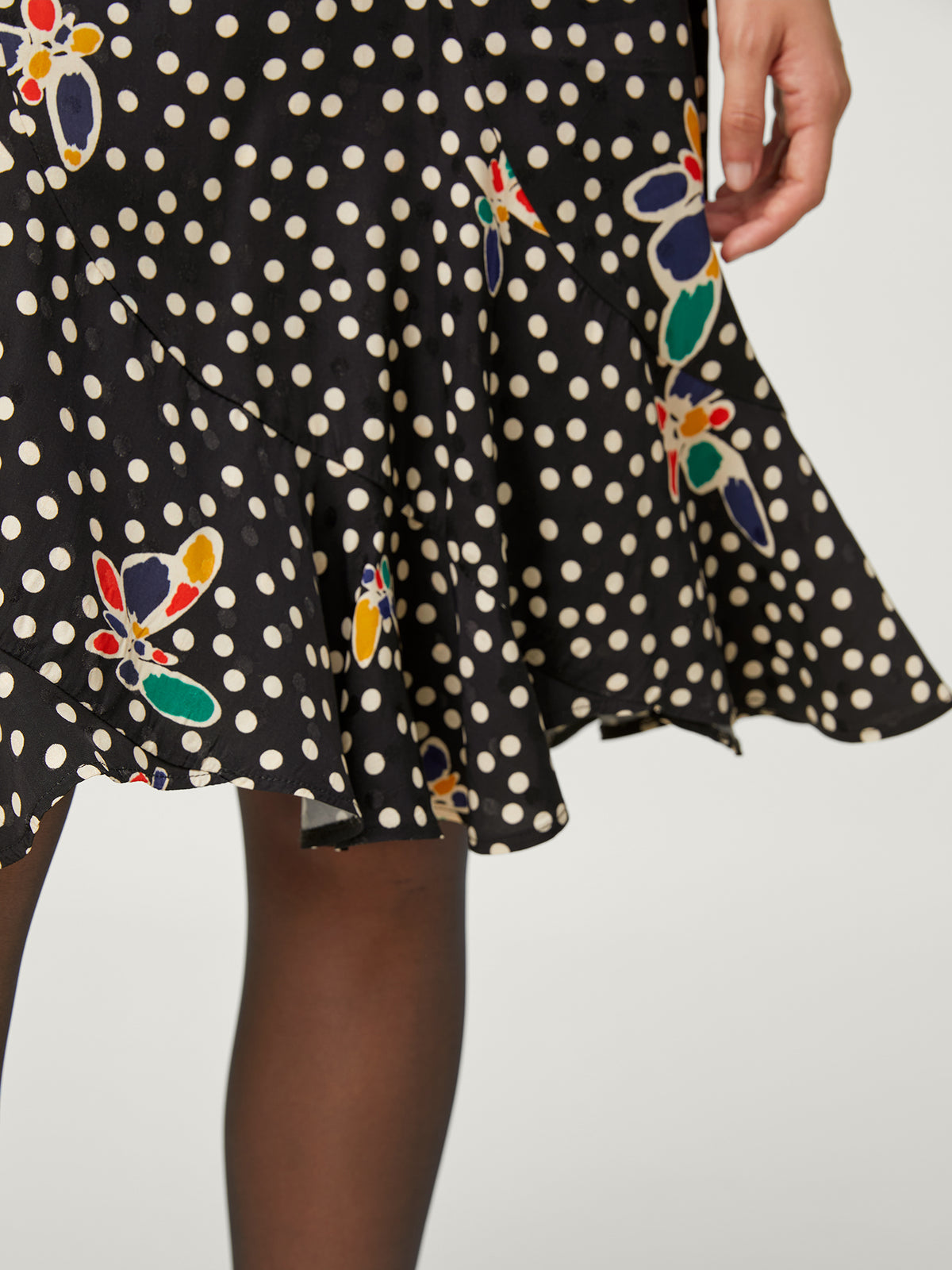 Skirt Papillons Ophelie Noir