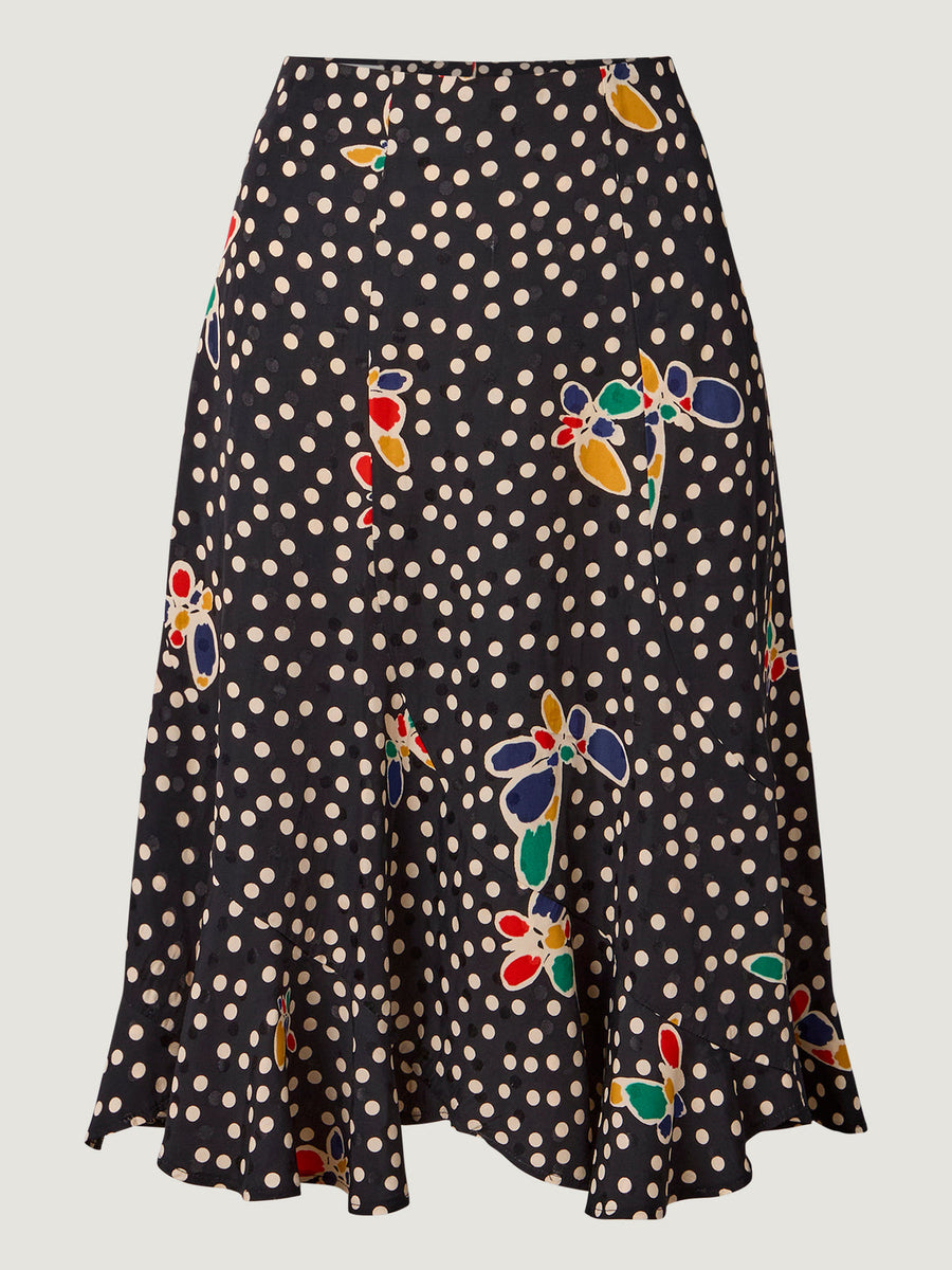 Skirt Papillons Ophelie Noir