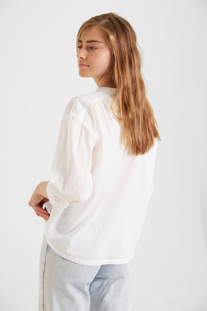 Blouse Carla Blanc