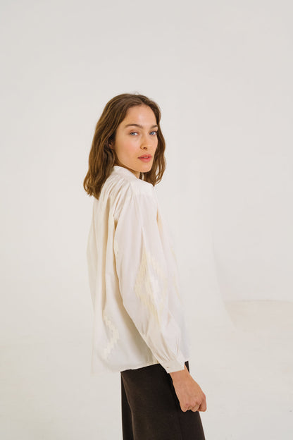Blouse Ella Astra Ecru
