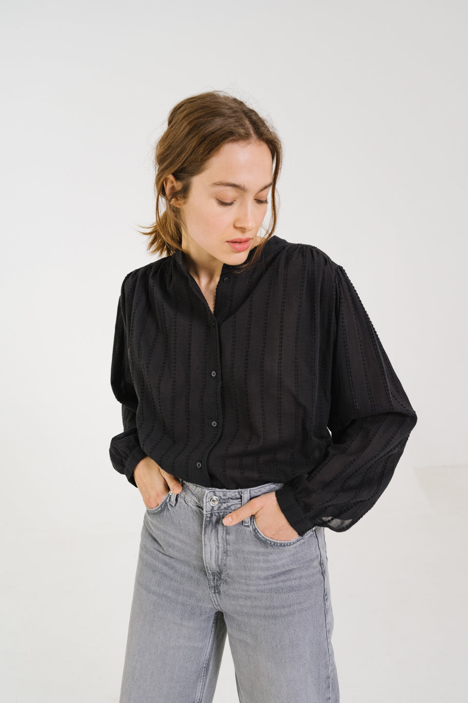 Blouse Gladis Barry Noir