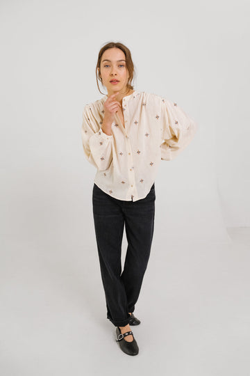 Blouse Gladis Etna Ecru