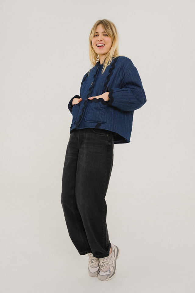 Denim Jacket Jay Denim Bleu-Indigo