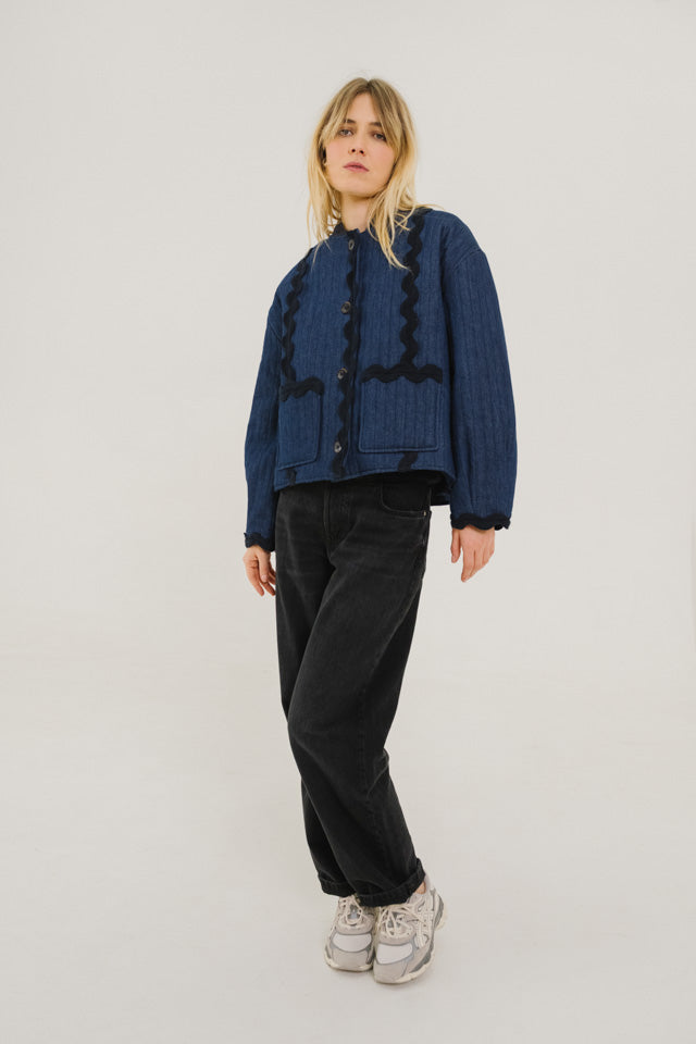 Denim Jacket Jay Denim Bleu-Indigo