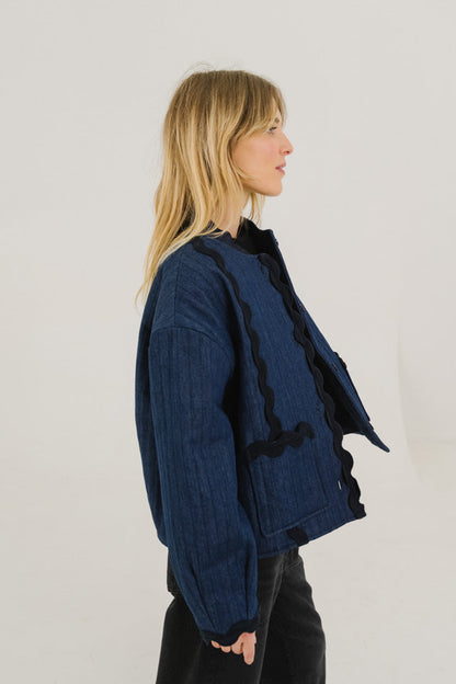 Denim Jacket Jay Denim Bleu-Indigo