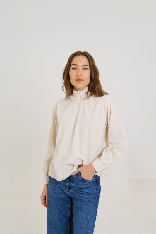Blouse Soline Snow Ecru
