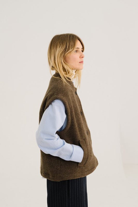 Blouse Sonny Tourbe Marron