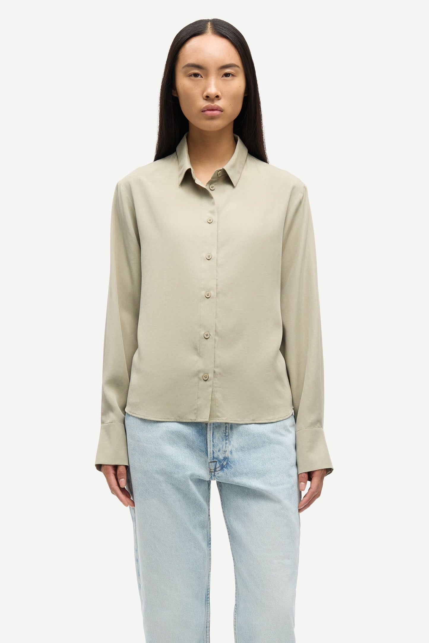 SAMSOE SAMSOE-494 MILLY NP SHIRT 9942-CLEAR CREAM_07.jpg