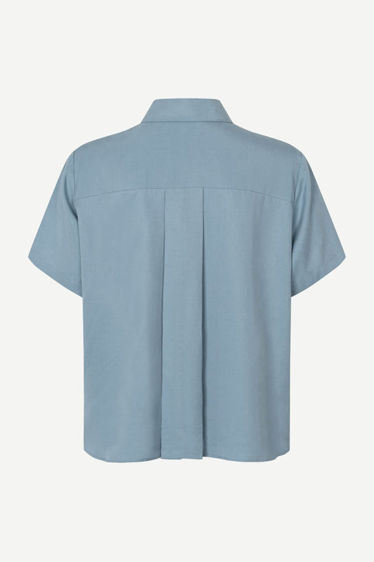 SAMSOE SAMSOE-494 MINA SS SHIRT 14028-WINDWARD BLUE_02.jpg