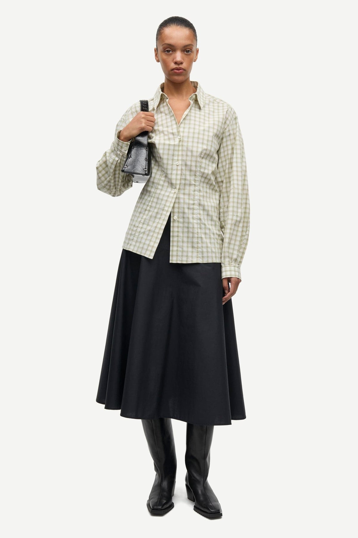 SAMSOE SAMSOE-494 SAALESSO SKIRT 15902-BLACK_01.jpg