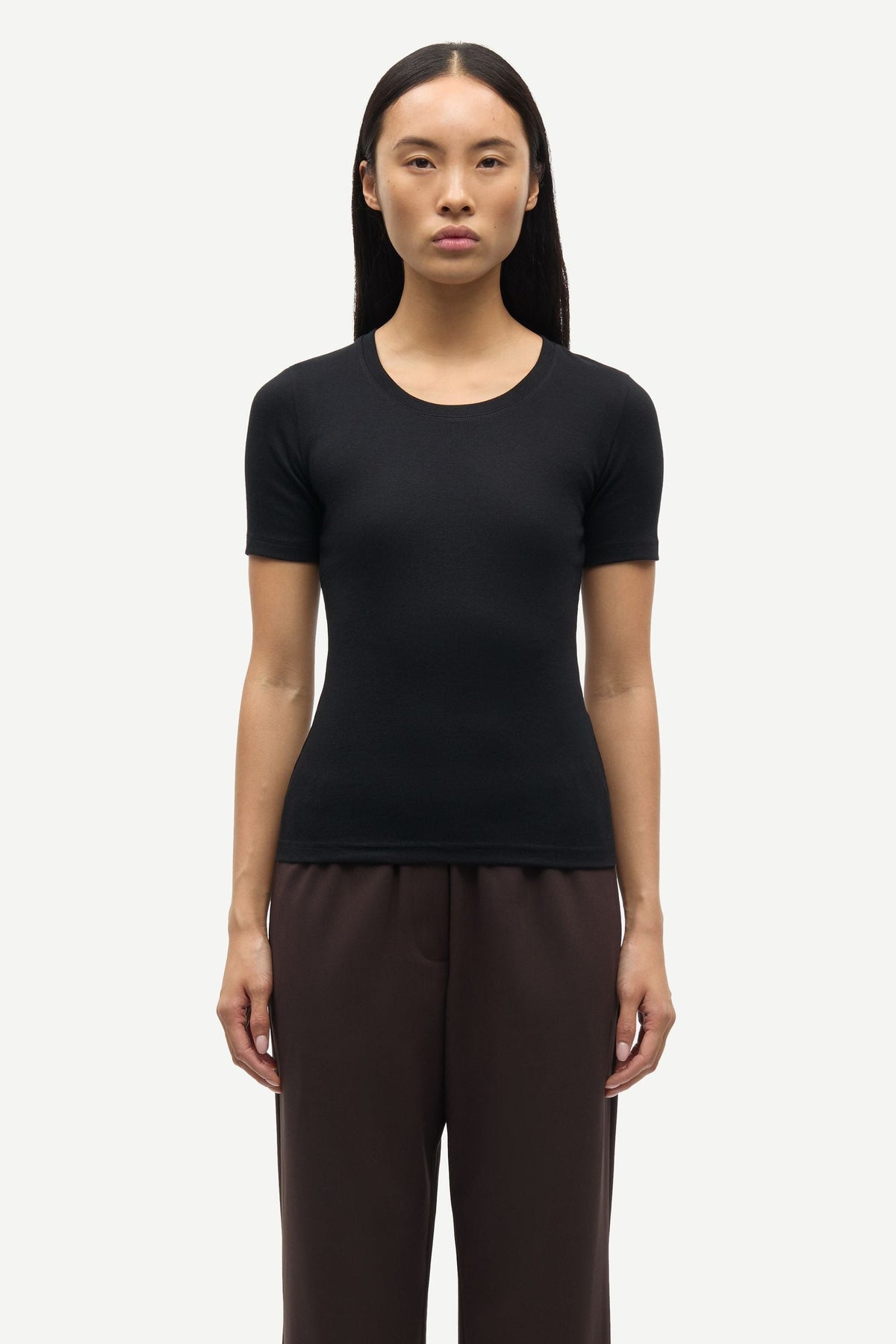 SAMSOE SAMSOE-494 SAALEXIS TSHIRT 7542-BLACK_01.jpg