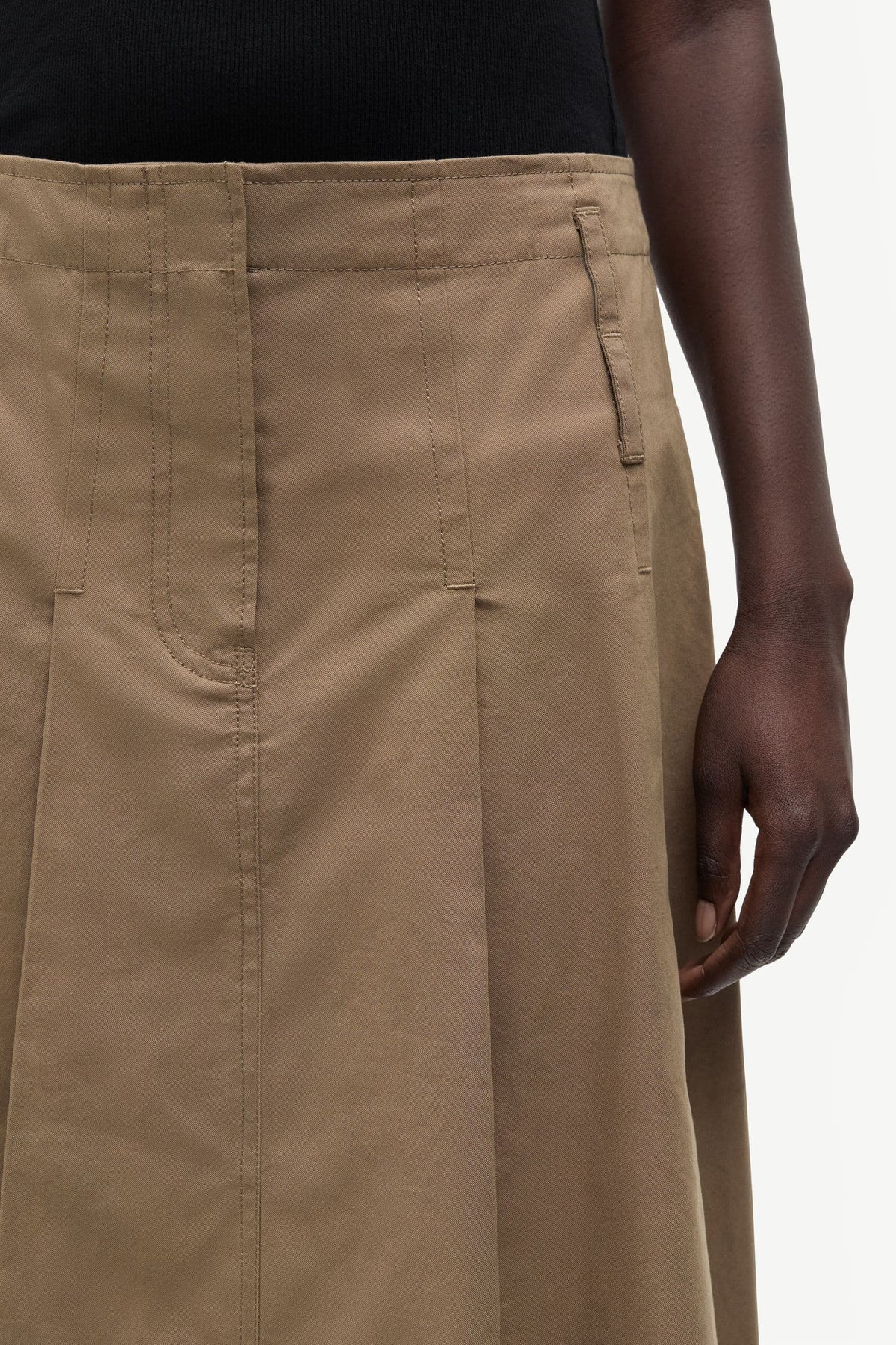 SAMSOE SAMSOE-494 SATALLYS SKIRT 16179-LEAD GRAY_03.jpg