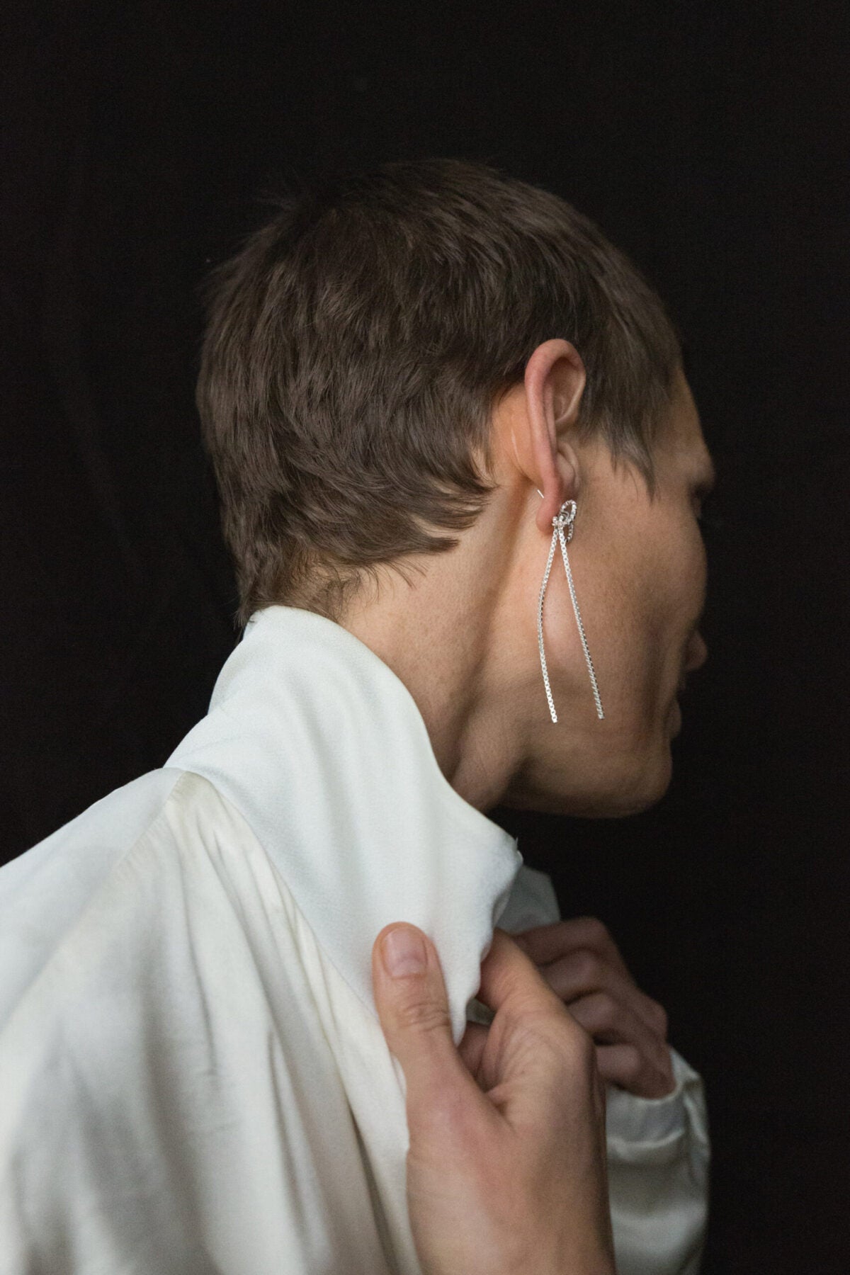 Earring Bow Earrings Silver