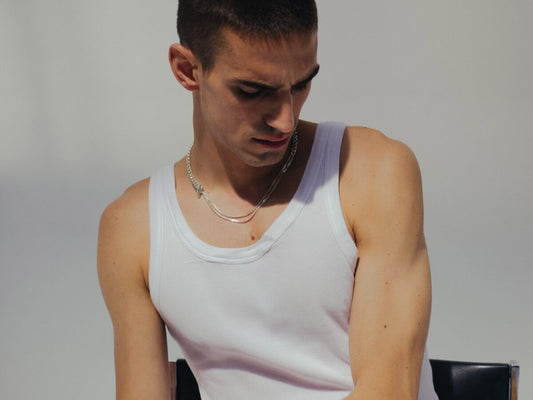 Necklace Long Mixmatch Silver