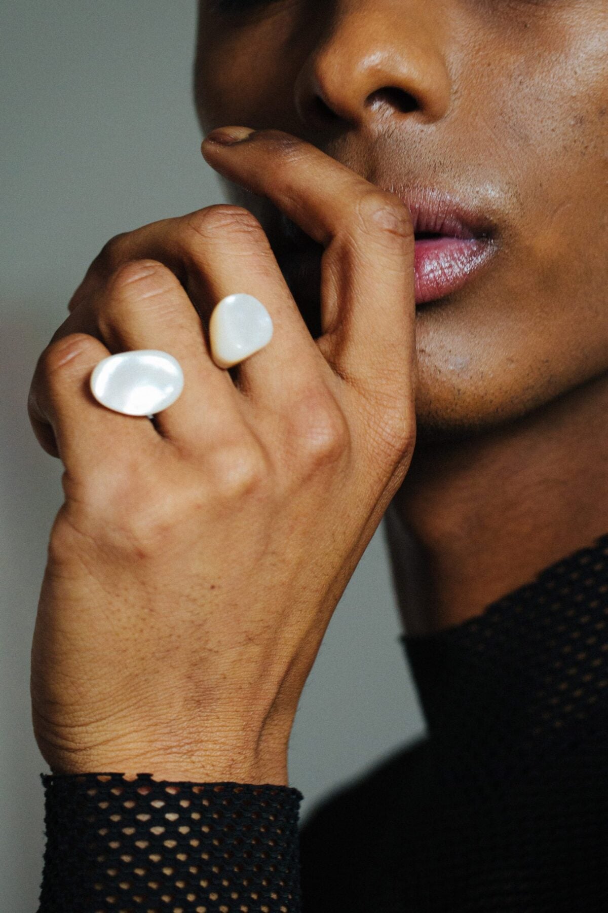 Ring Mop Sling Silver