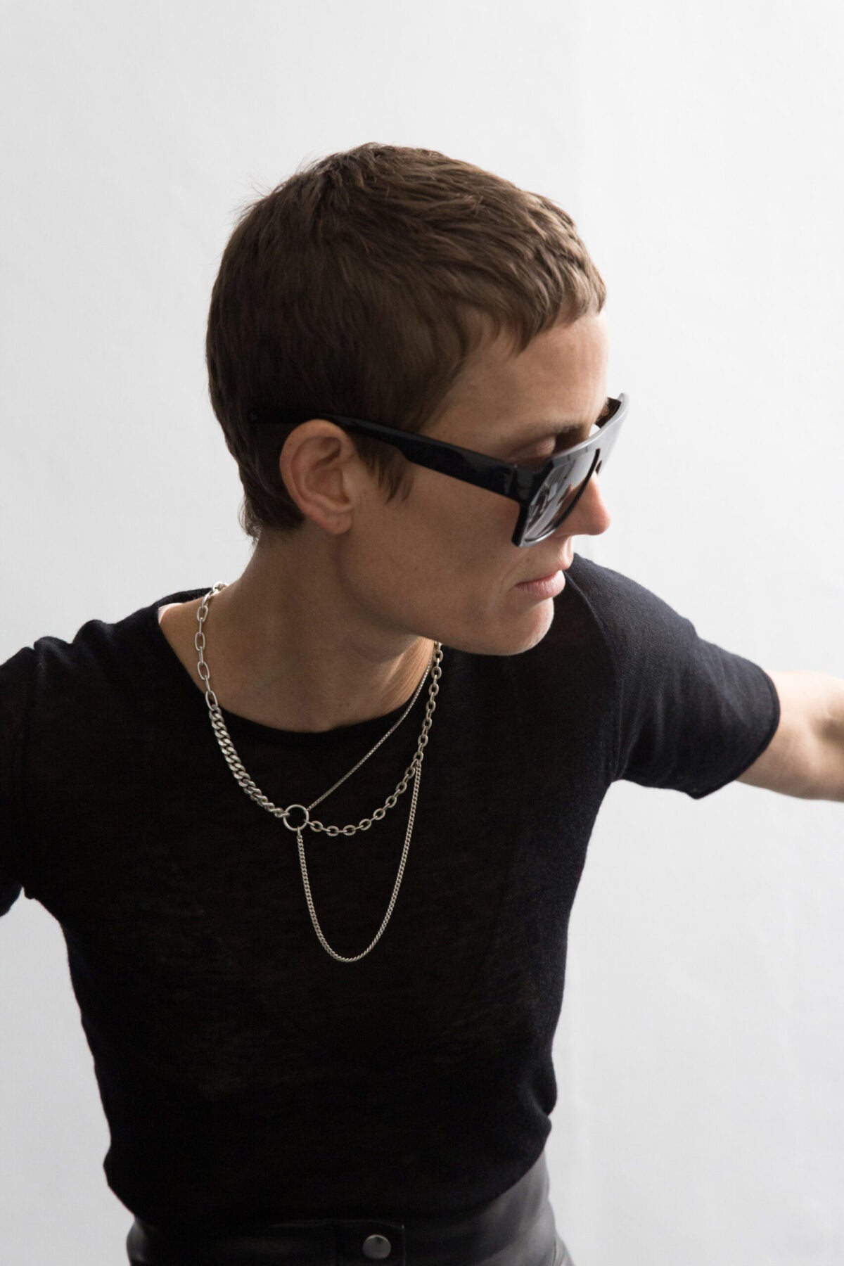 Necklace Short Mixmatch Silver